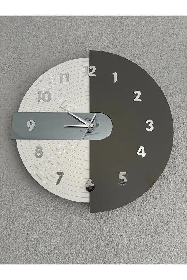 Bozcali 2 Duvar Saati, Rustik Duvar Saati,vintage Saat,ahşap Duvar Saat, Dekoratif Saat, Wall Clock